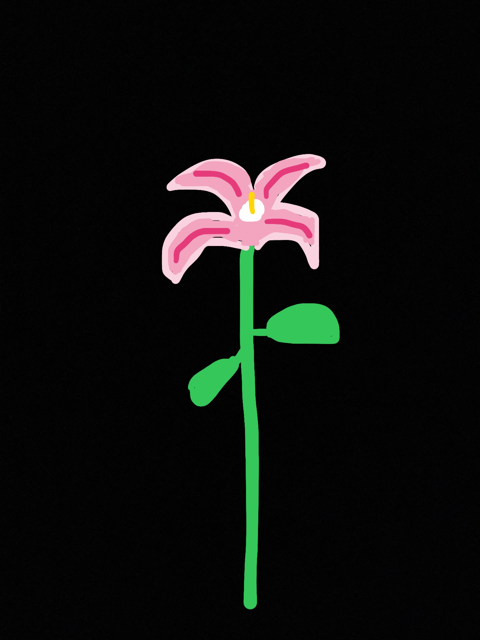 نقاشی گل